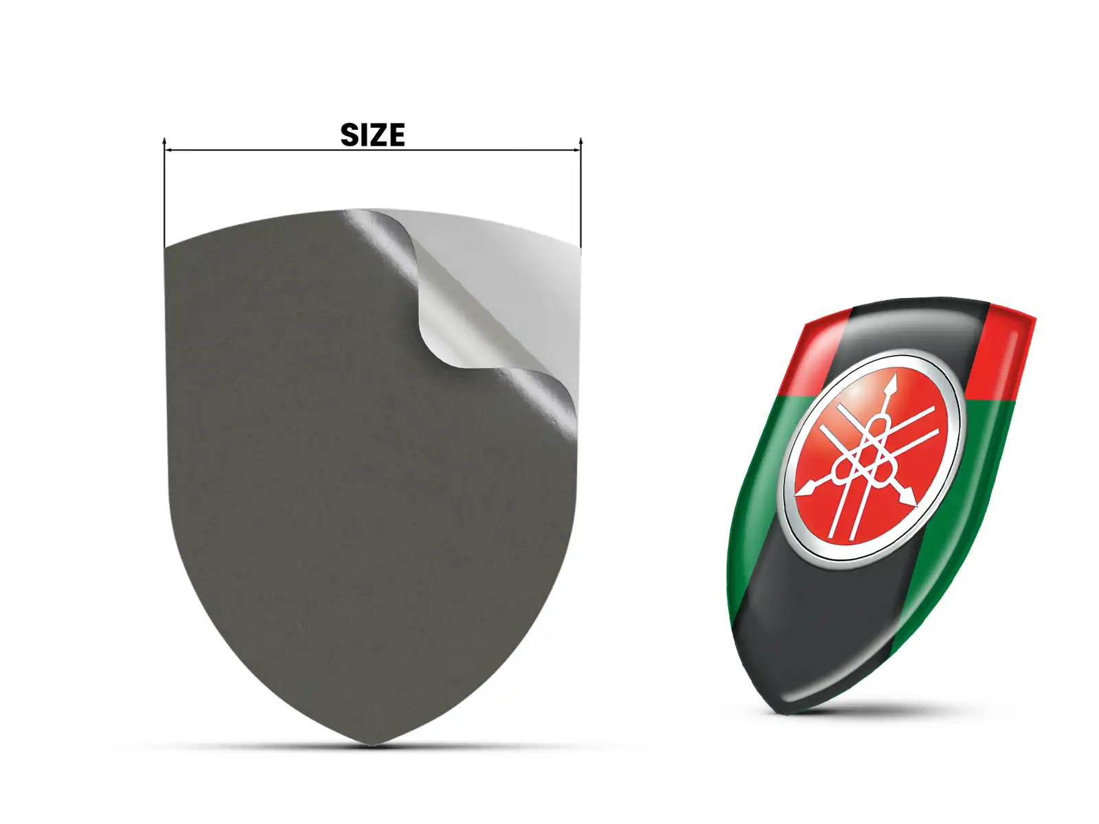 Yamaha Stickers Pare-Brise Perso Style Max Pro Résistant